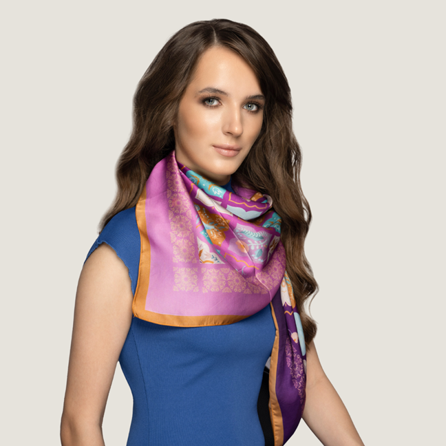 Amethyst Sands Jewel Scarf