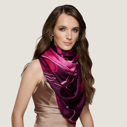 Marble Pink Scarf