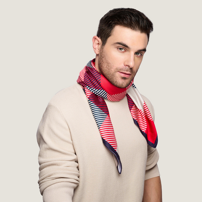 Nautical Plaid Scarf